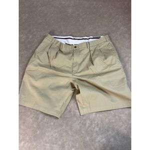 Polo Golf Ralph Lauren Mens Logo Cotton Twill With Stretch Khaki Chino Shorts 42